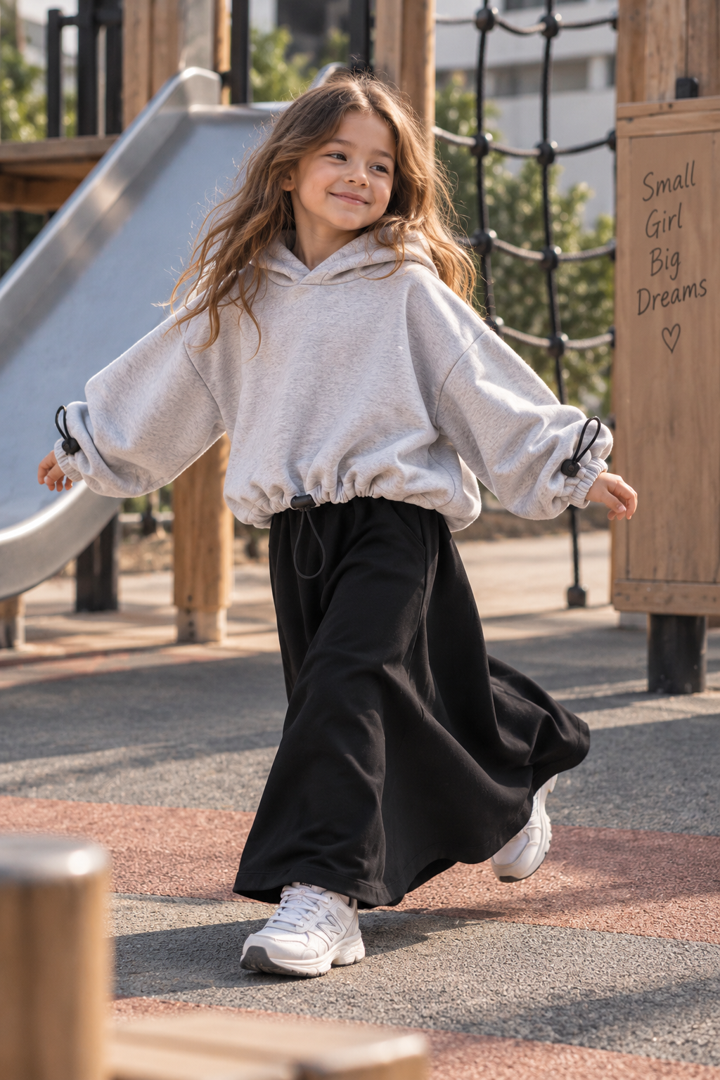 Ensemble Naya — Hoodie & Jupe Longue