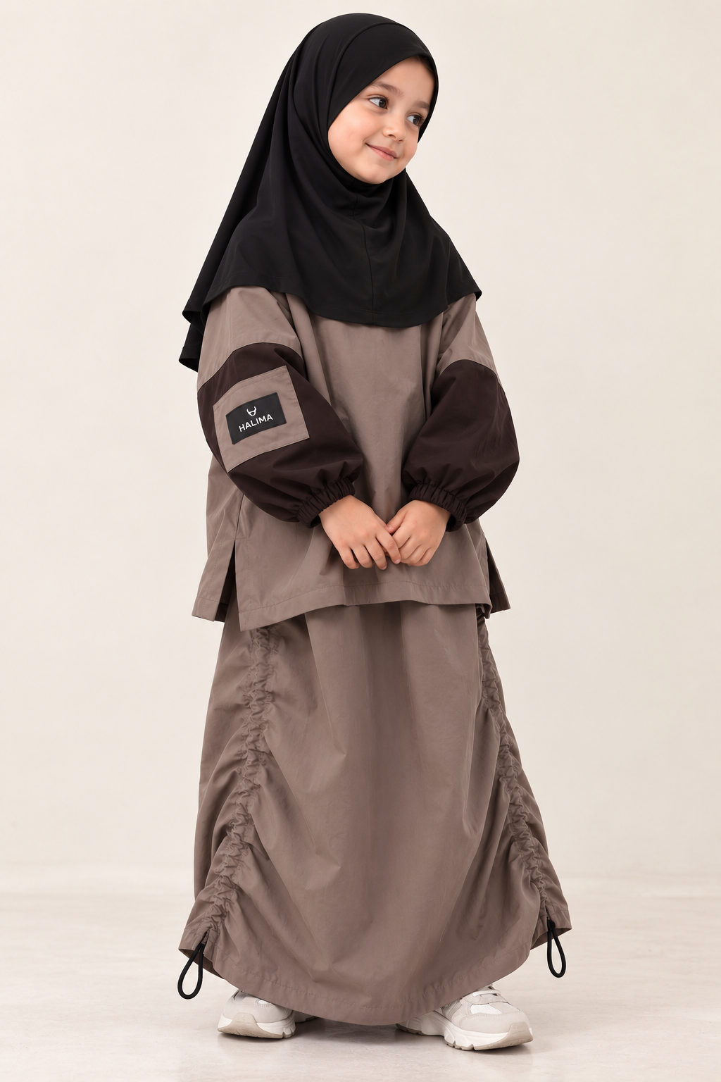Ensemble Lina — Tunique & Jupe Oversize