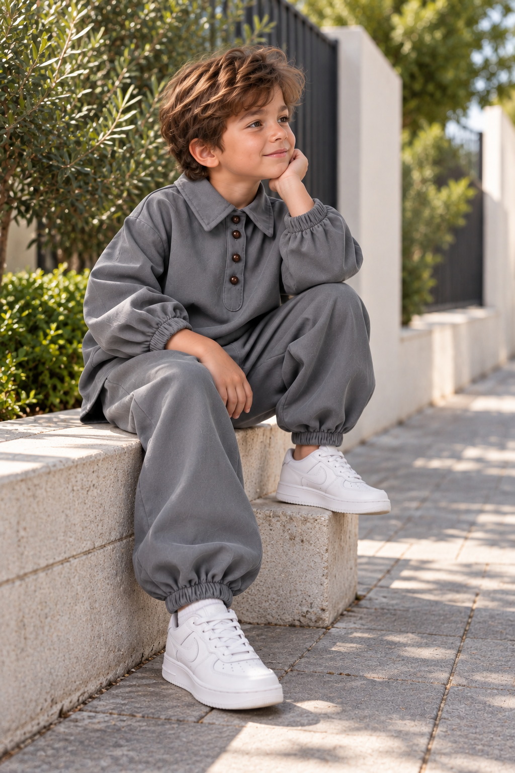 Ensemble Milo — Chemise & Pantalon Ample