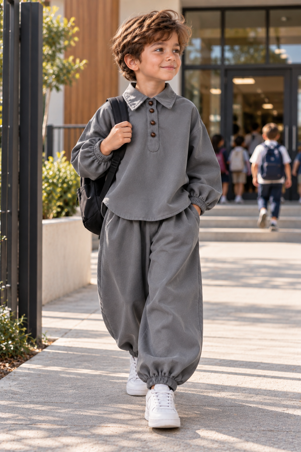 Ensemble Milo — Chemise & Pantalon Ample