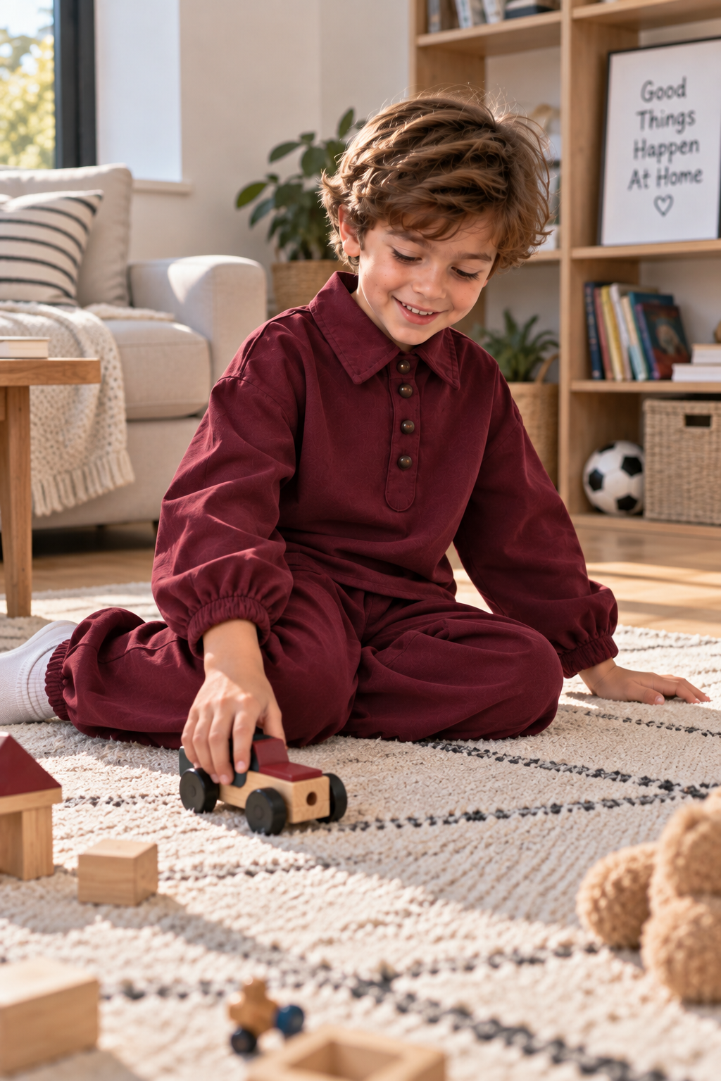 Ensemble Milo — Chemise & Pantalon Ample