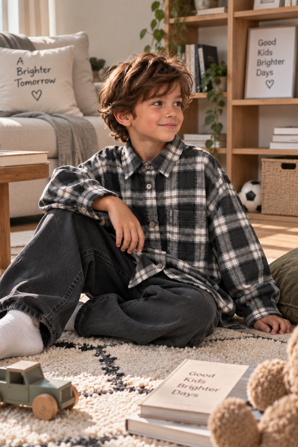 Ensemble Alba — Chemise Oversize & Pantalon