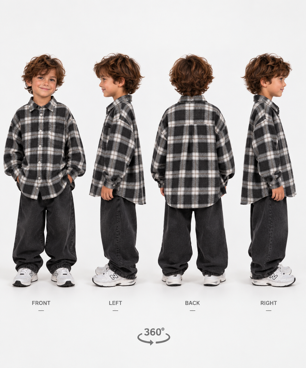 Ensemble Alba — Chemise Oversize & Pantalon