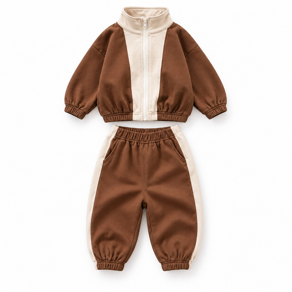 Ensemble Sohan — Veste Zippée & Pantalon Ample