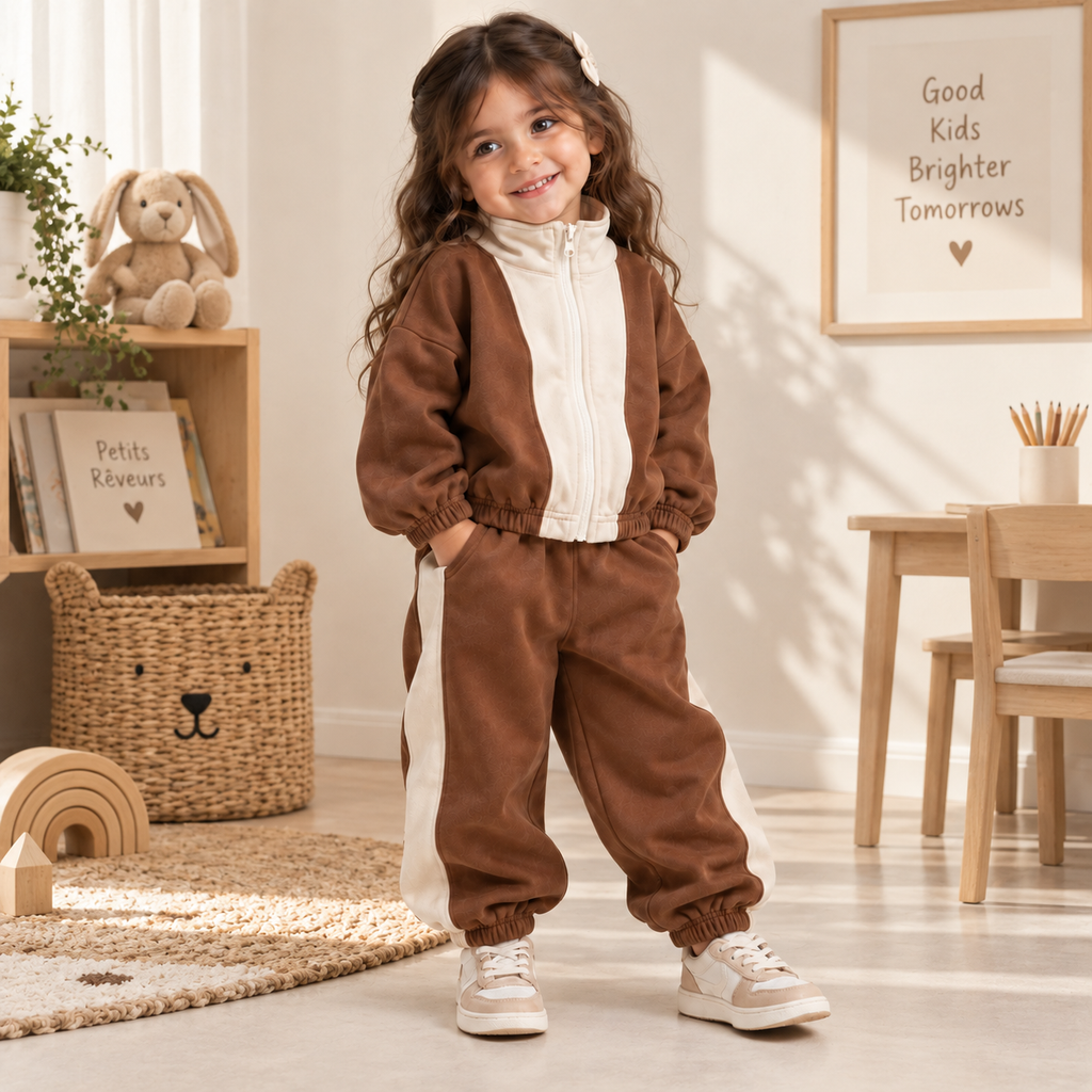 Ensemble Sohan — Veste Zippée & Pantalon Ample