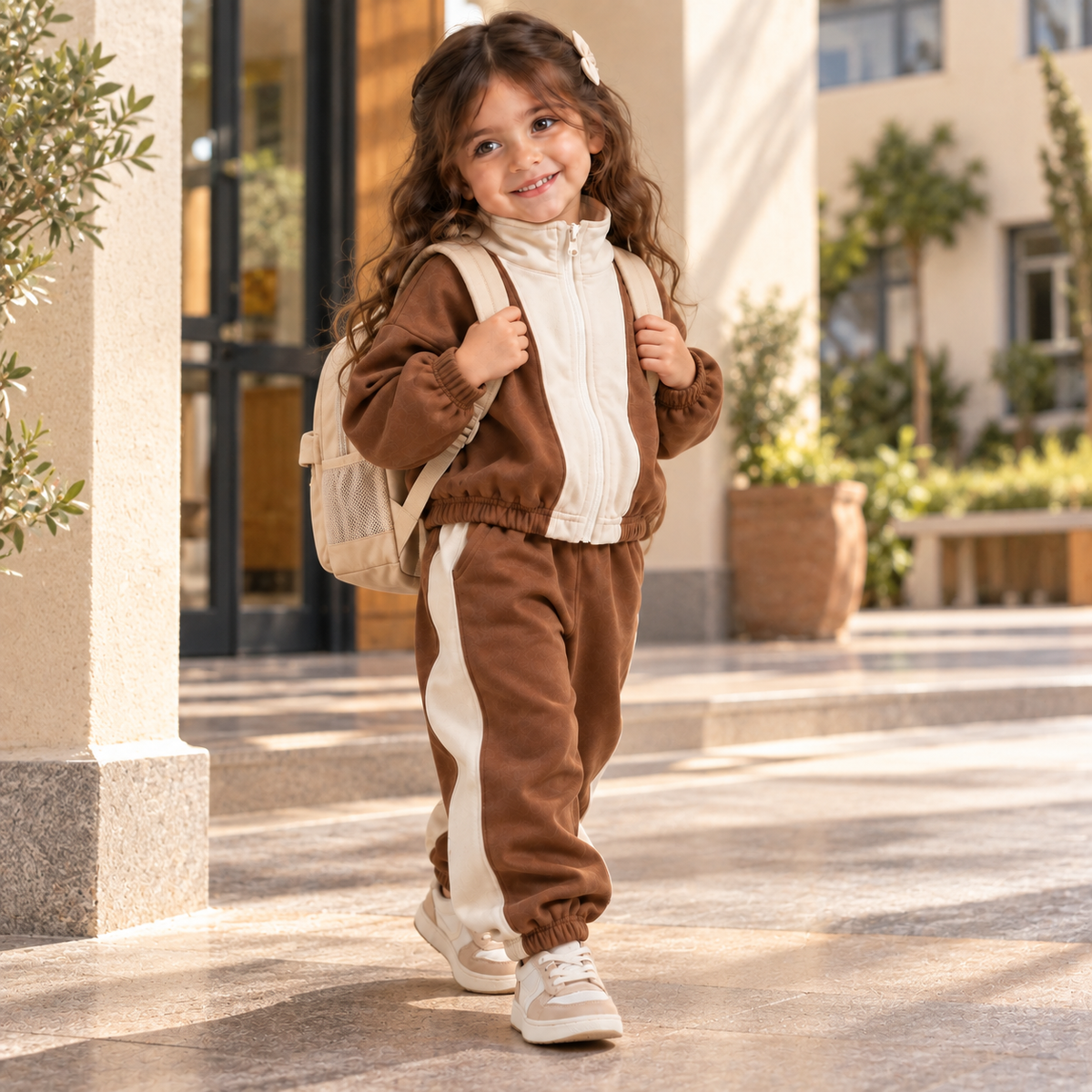 Ensemble Sohan — Veste Zippée & Pantalon Ample