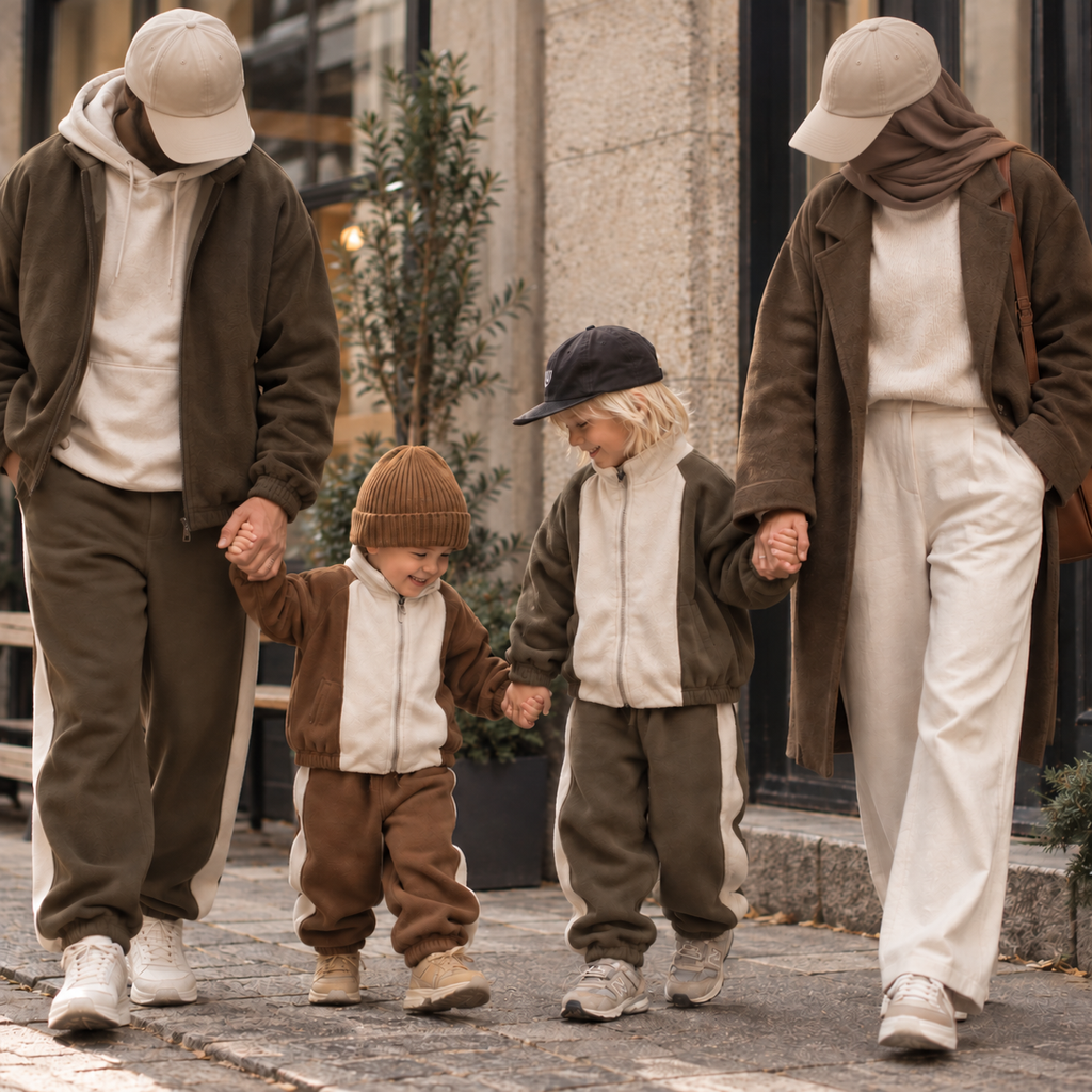 Ensemble Sohan — Veste Zippée & Pantalon Ample
