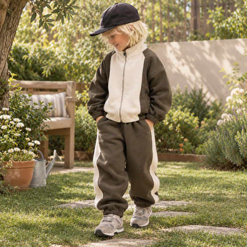 Ensemble Sohan — Veste Zippée & Pantalon Ample