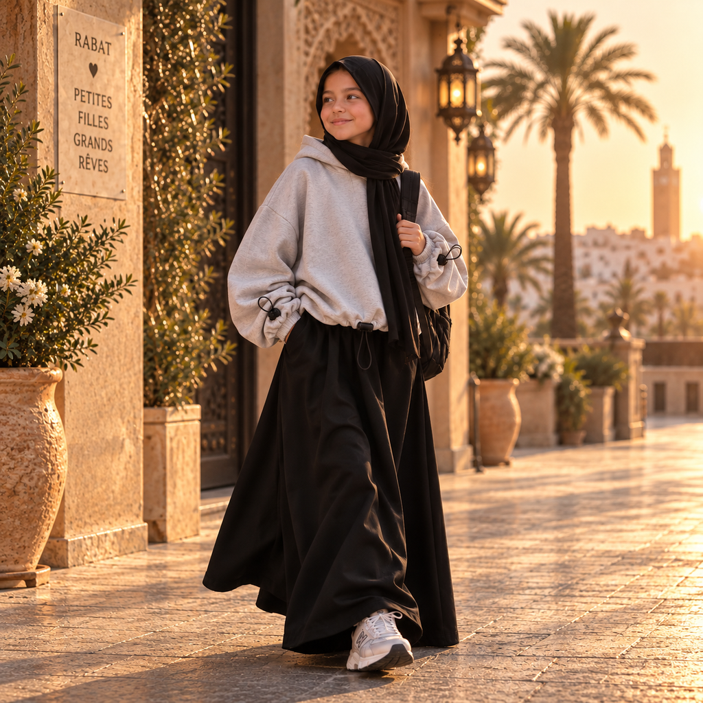 Ensemble Naya — Hoodie & Jupe Longue