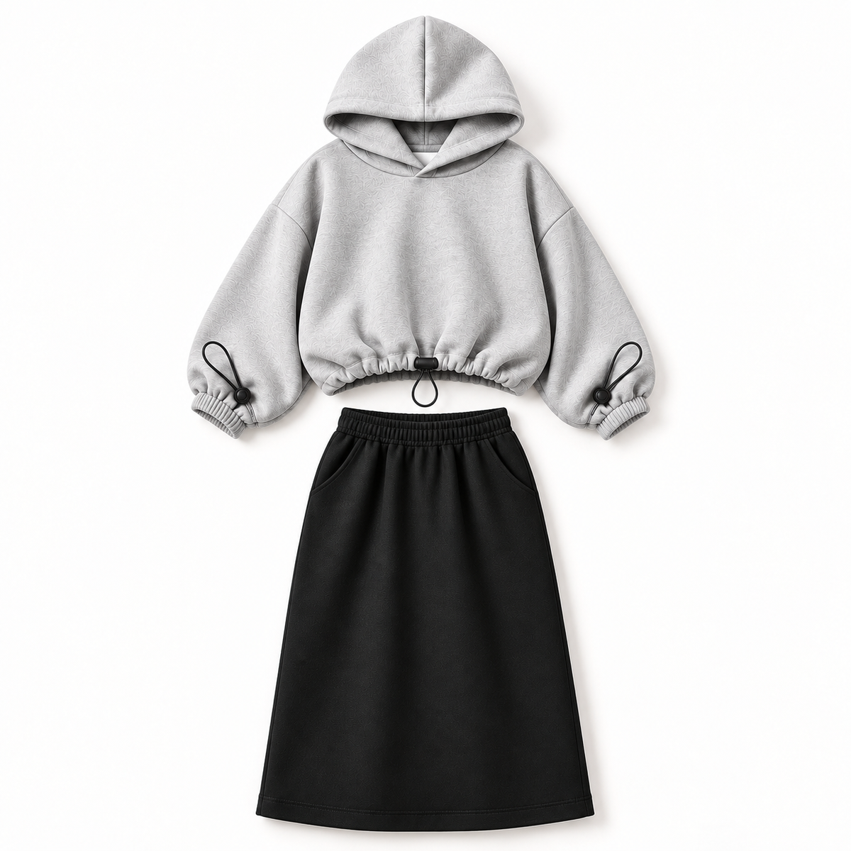 Ensemble Naya — Hoodie & Jupe Longue